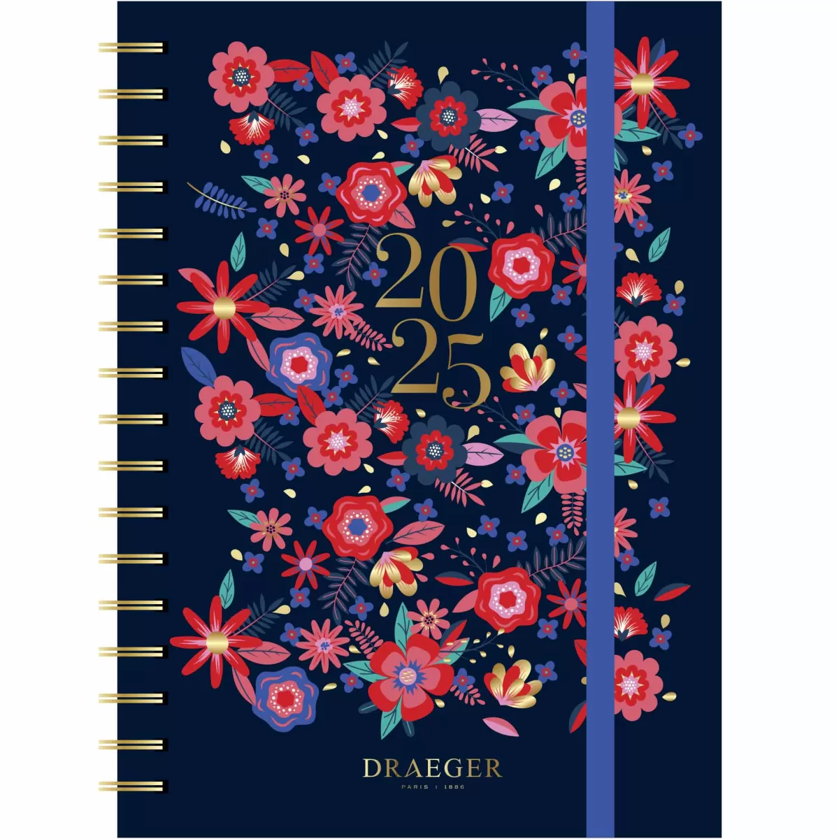 Online Draeger Paris Agenda semainier 2024-2025 13x18 cm - Floral