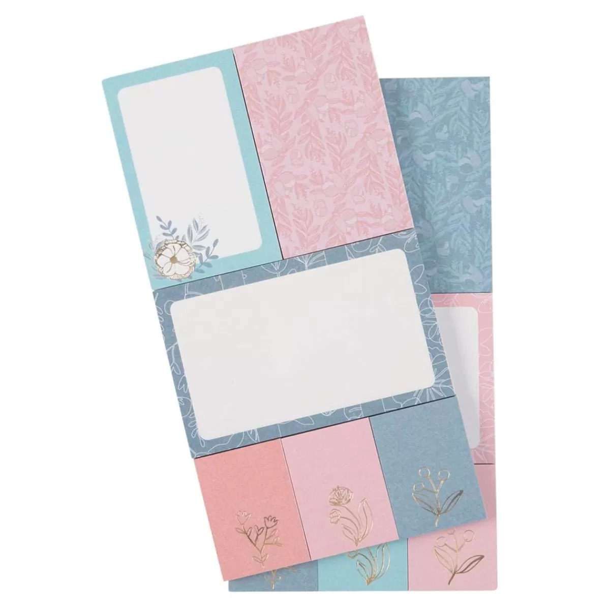 Hot Draeger Paris 12 blocs de Sticky notes - pastel, floral