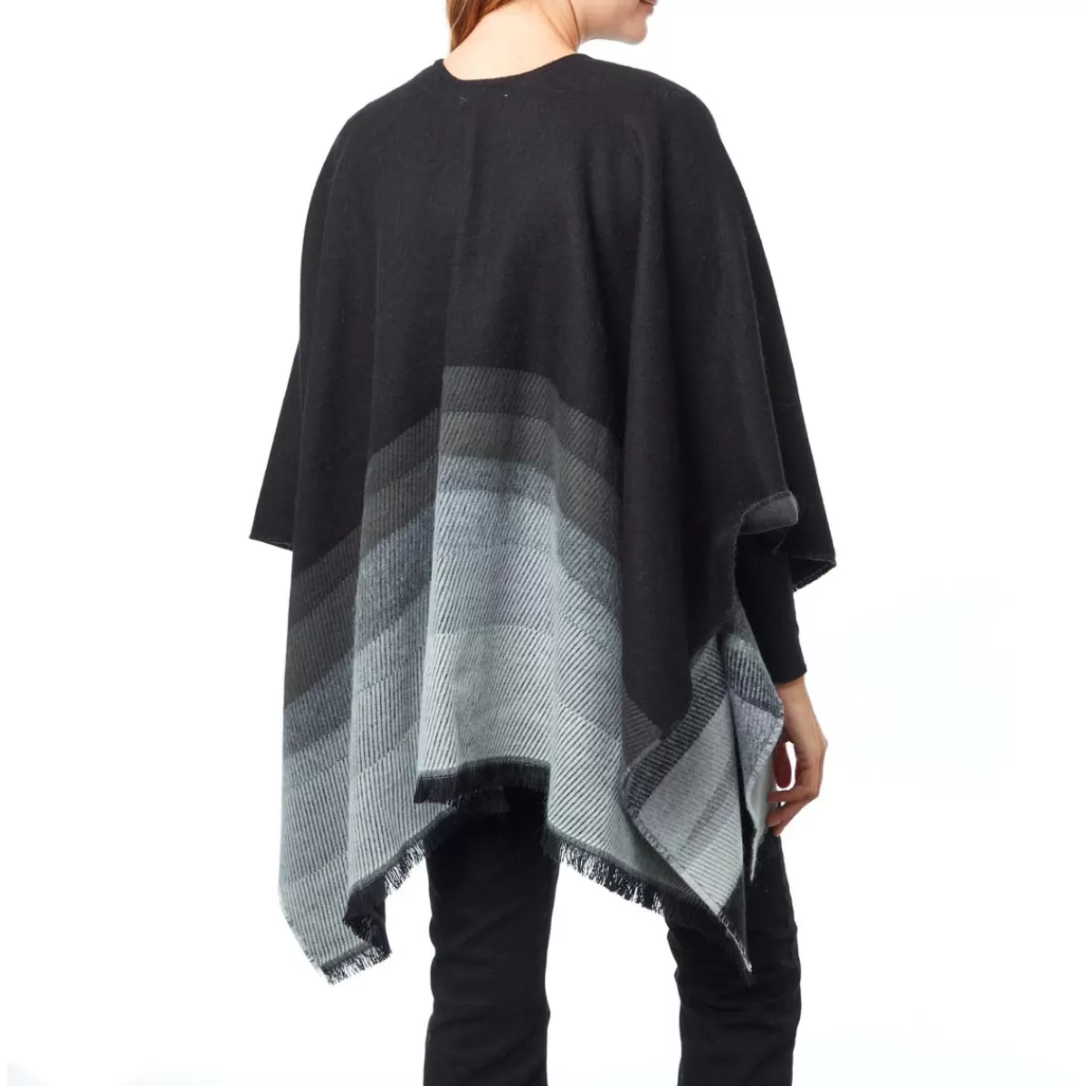 New Draeger Paris Cape Femme - Imprimé vague - 120 cm x 145 cm