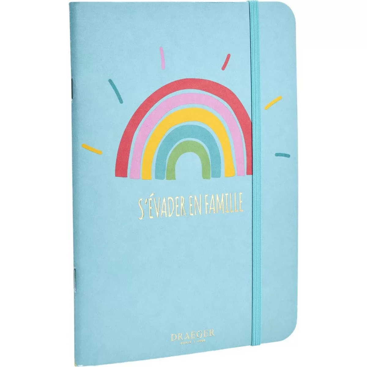 Shop Draeger Paris Carnet A5 Arc-en-ciel