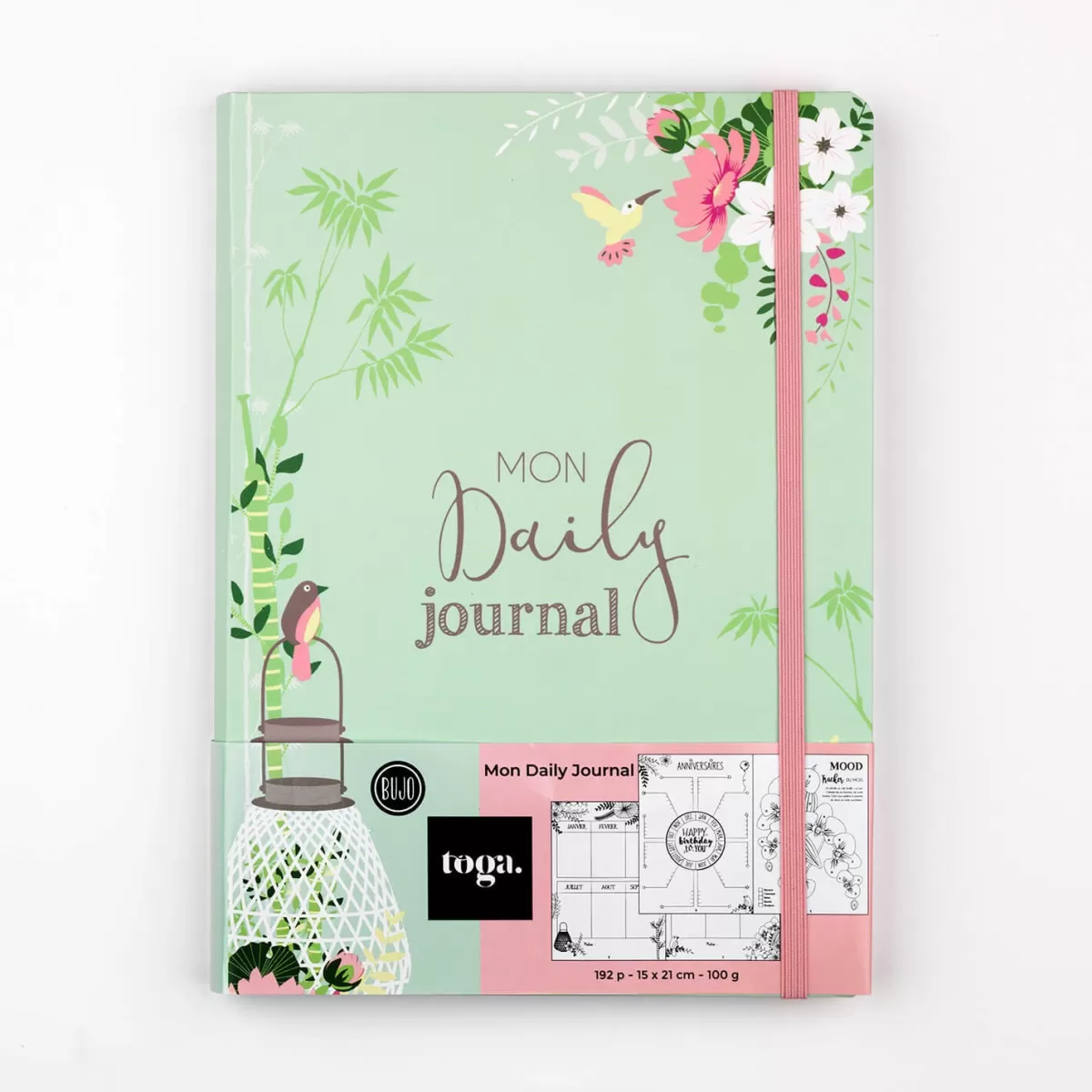 New Draeger Paris Carnet Bullet journal Bien-être fleuri