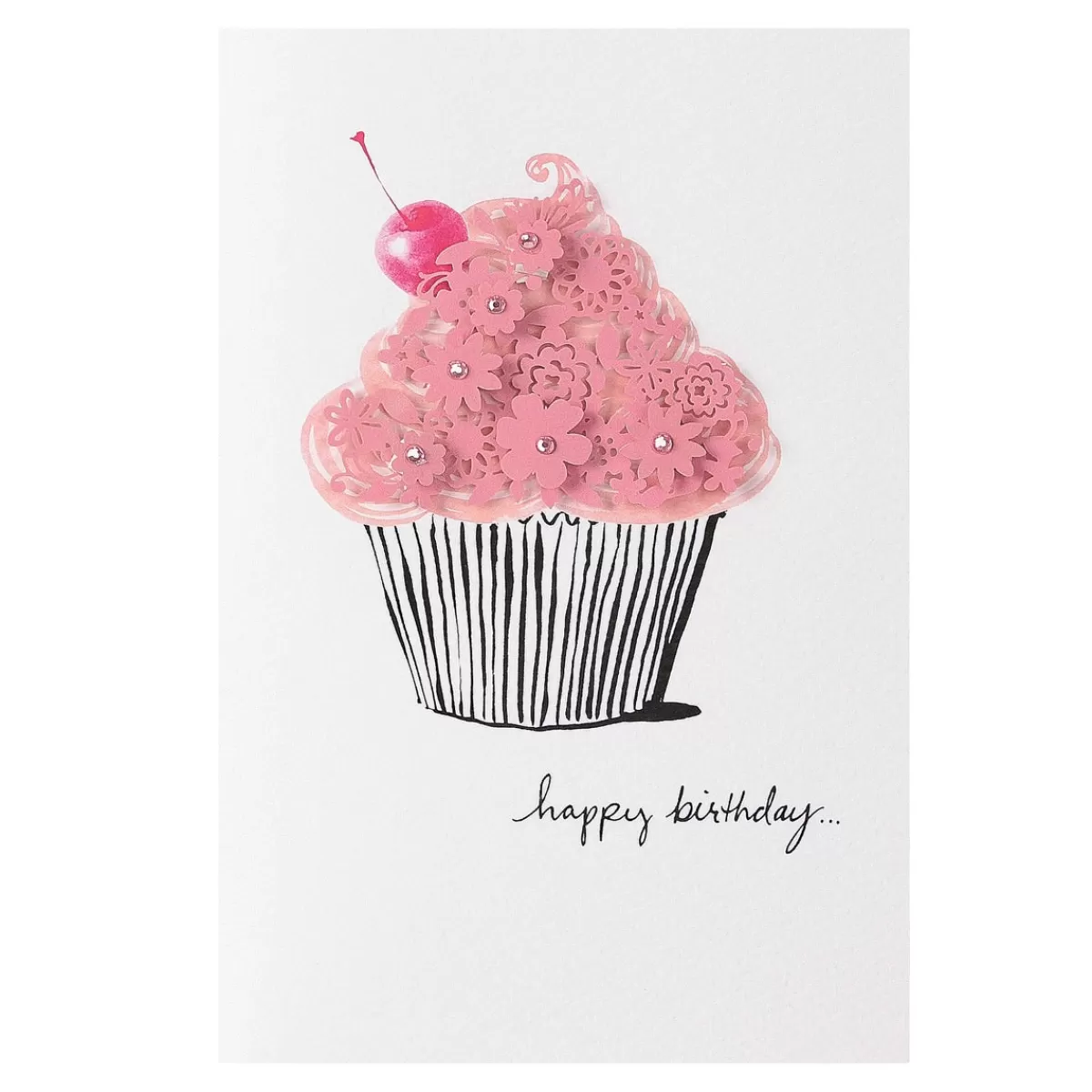 Clearance Draeger Paris Carte anniversaire Cupcake et délices