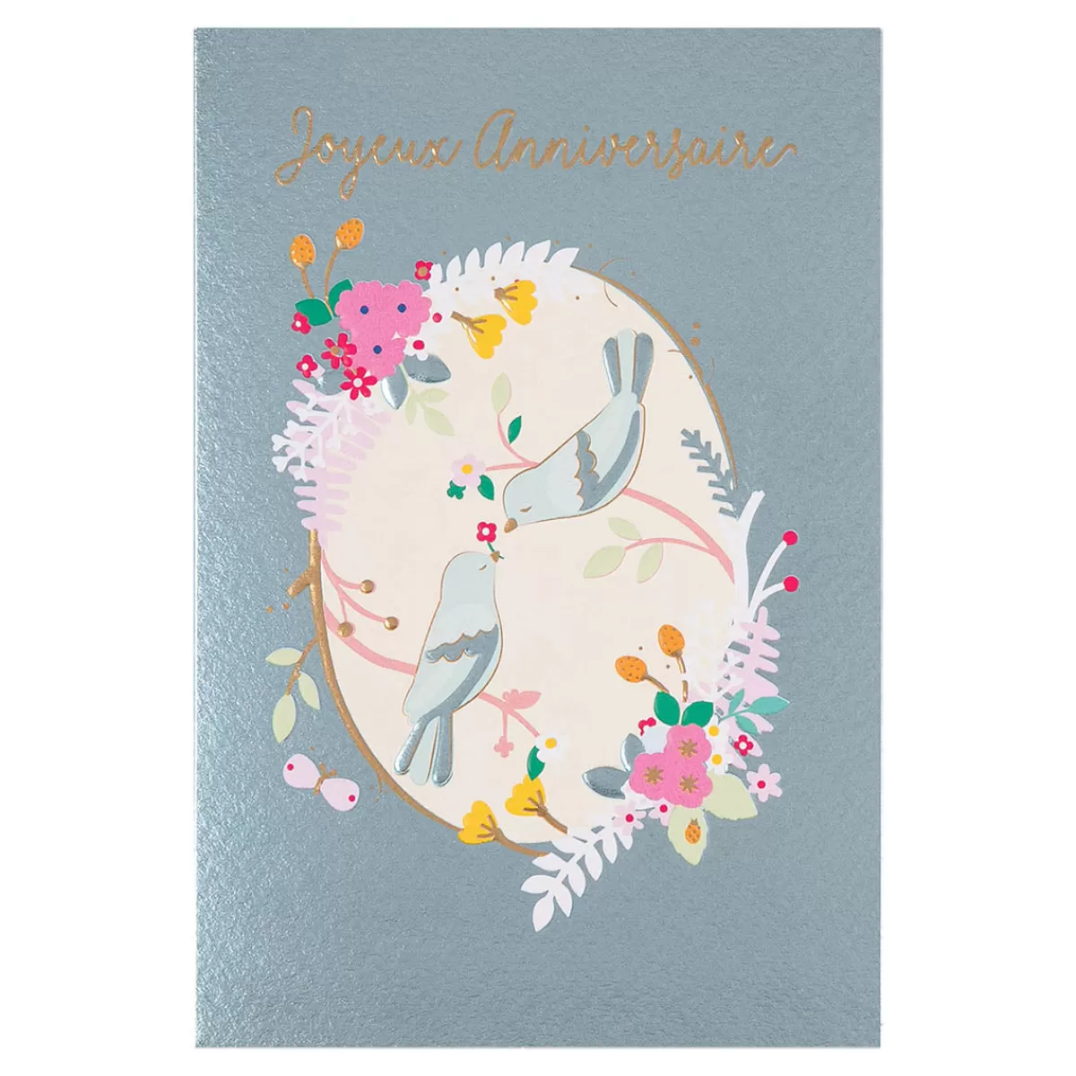 Best Draeger Paris Carte anniversaire de mariage Oiseaux