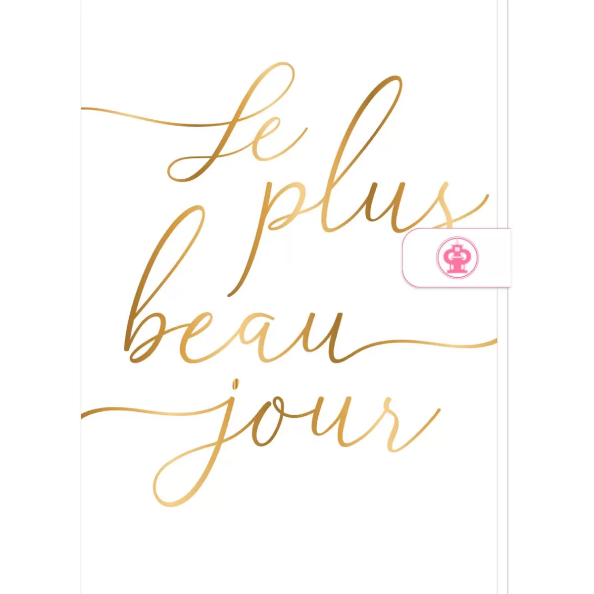 New Draeger Paris Carte mariage Le plus beau jour