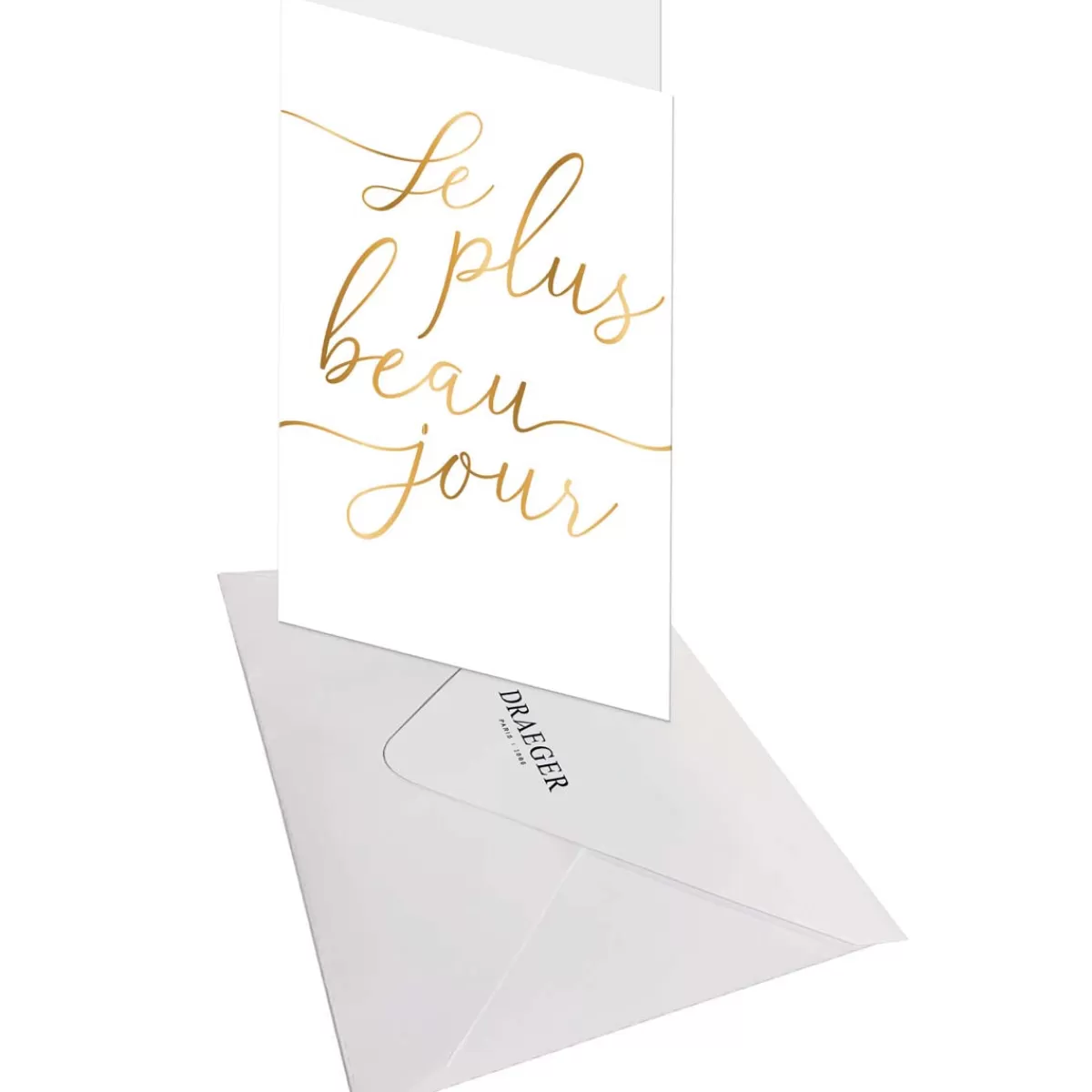 New Draeger Paris Carte mariage Le plus beau jour