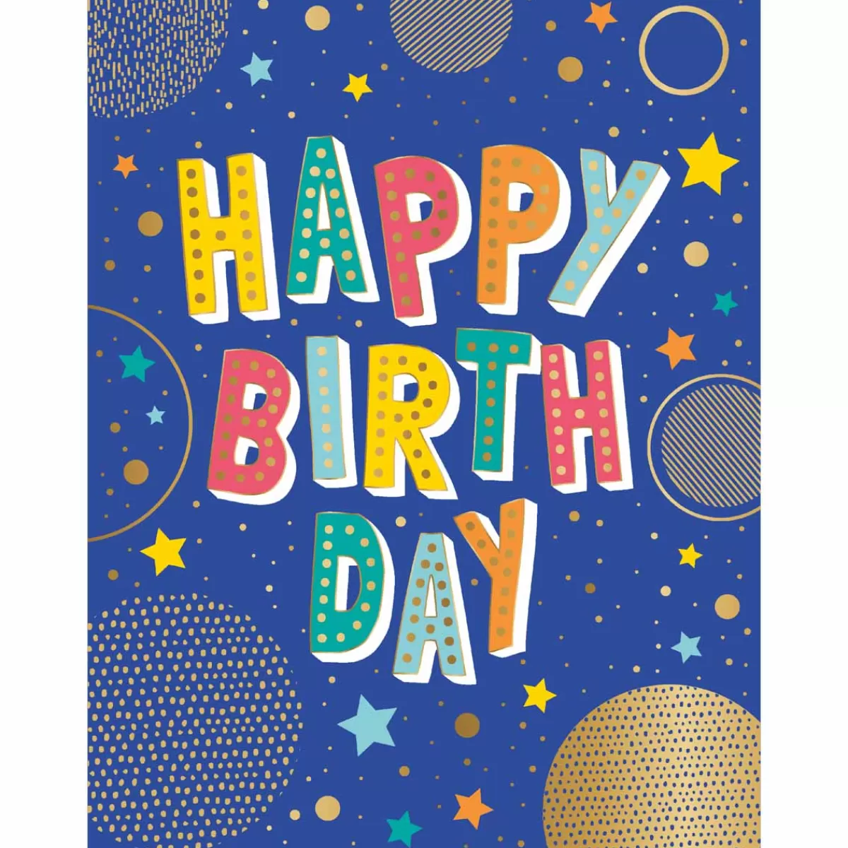 Discount Draeger Paris Carte Maxi " Happy Birthday "