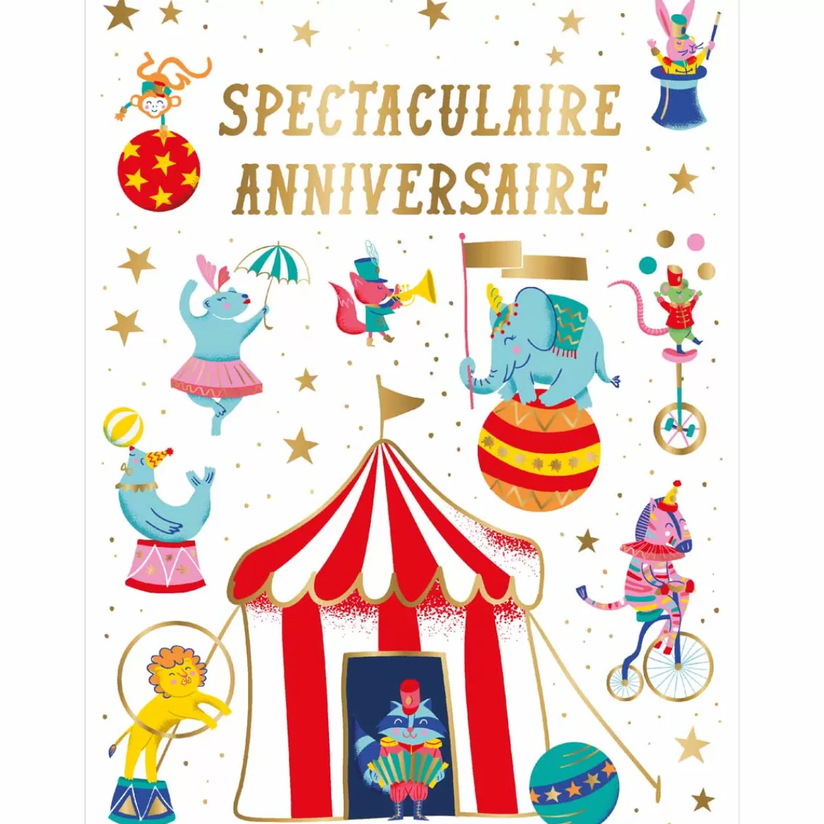 Discount Draeger Paris Carte Maxi " Spectaculaire Anniversaire "