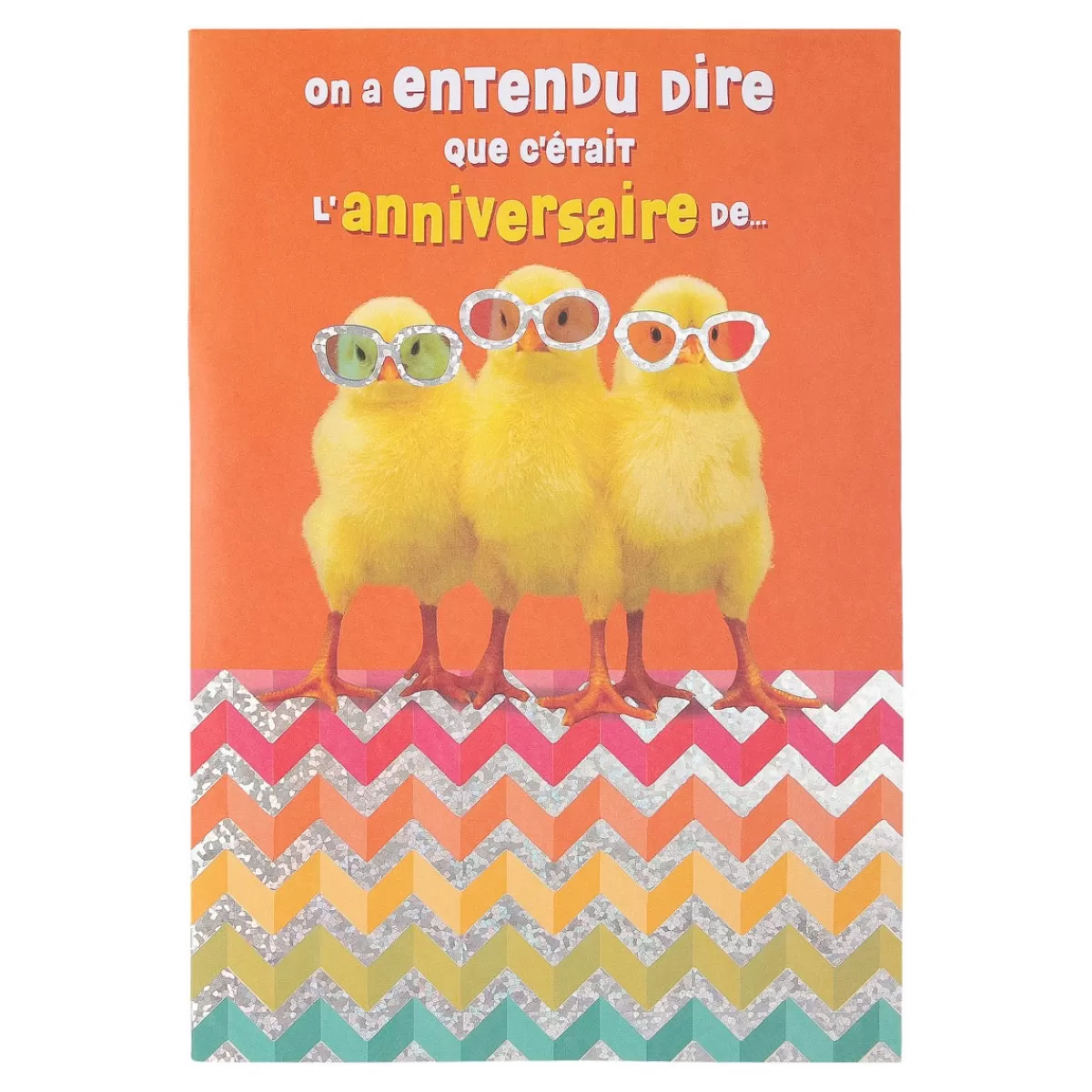 Shop Draeger Paris Carte musicale anniversaire Bon anniversaire - 16 x 23 cm