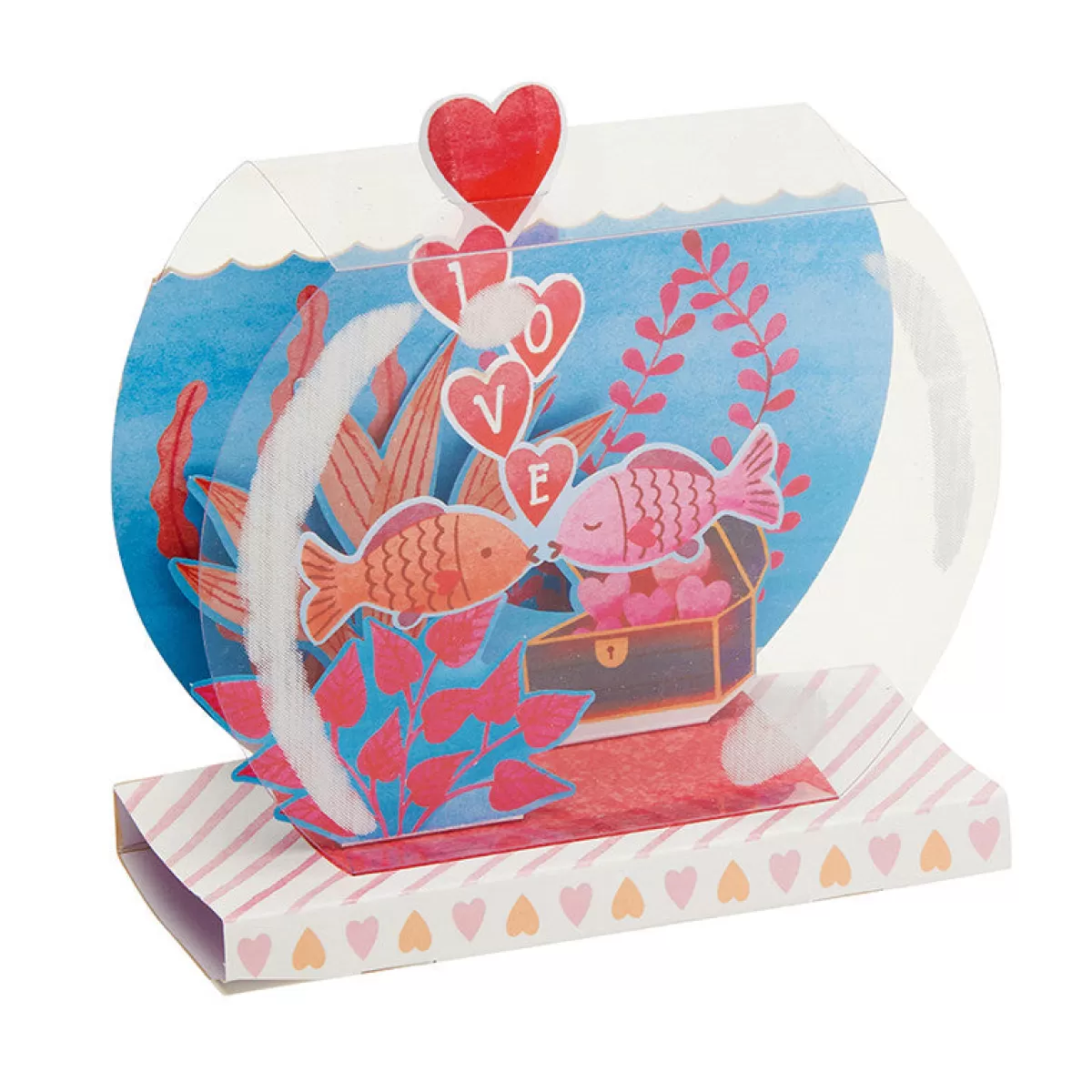 Cheap Draeger Paris Carte Saint-Valentin Pop up 3D - Poissons