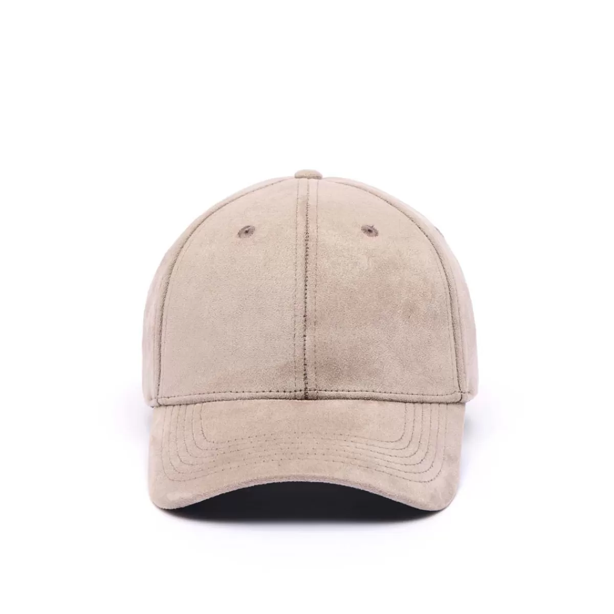 Fashion Draeger Paris Casquette Effet Daim - Gris