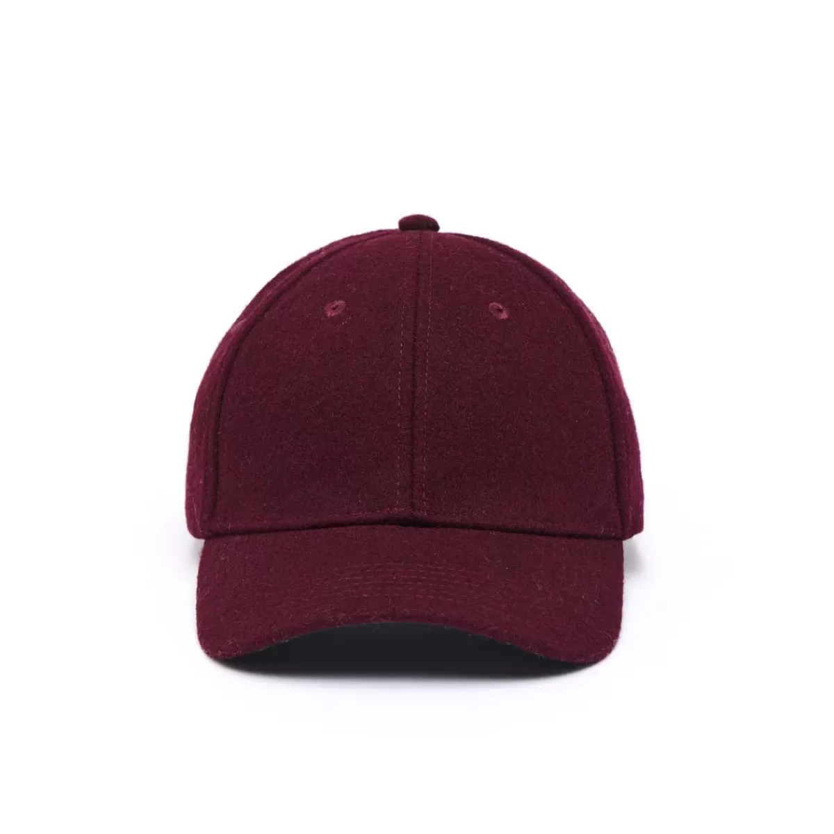 Shop Draeger Paris Casquette Effet Feutre - Bordeaux