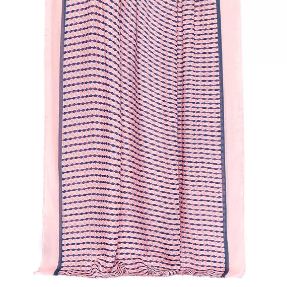 Hot Draeger Paris Foulard imprimé Kaleidoscope - Rose - Homme - 70x180 cm - Draeger