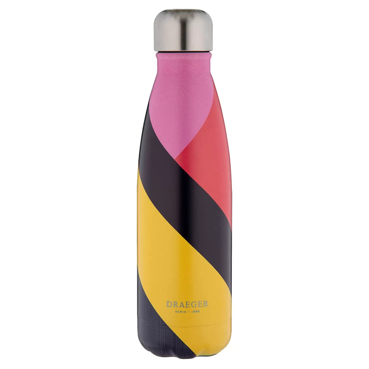 Clearance Draeger Paris Gourde inox - jaune rose noir