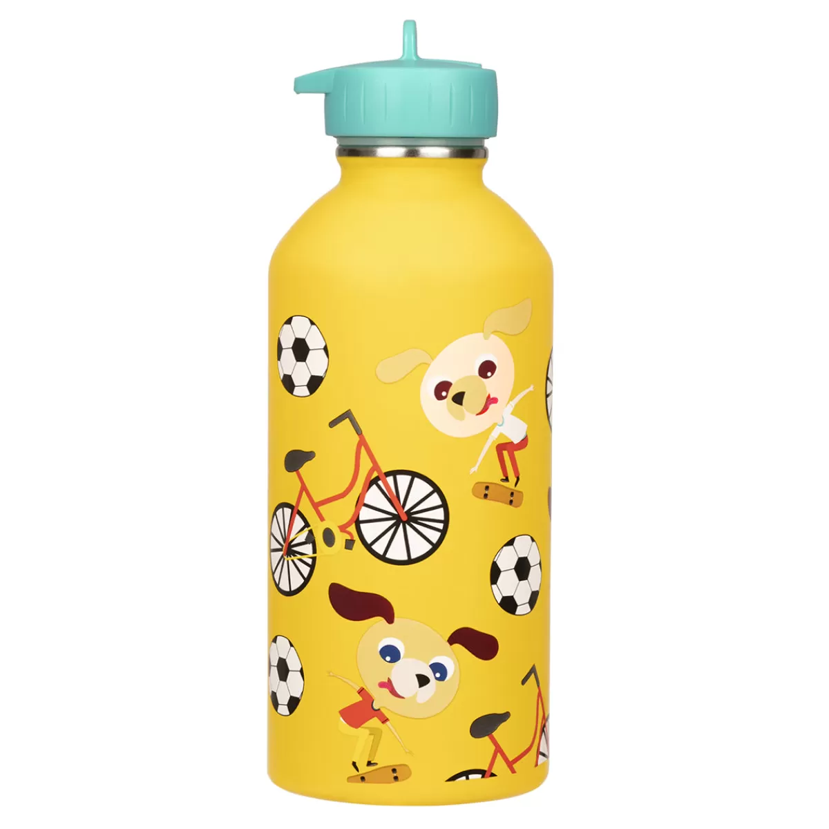 Fashion Draeger Paris Gourde inox enfant - Chiens skateurs