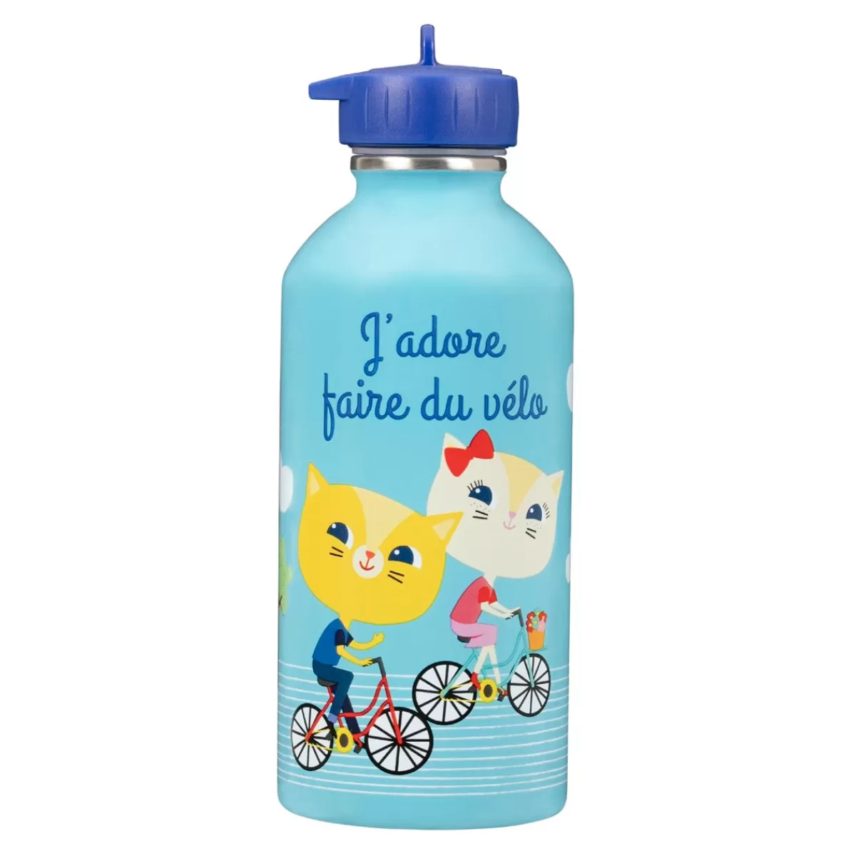 Cheap Draeger Paris Gourde inox enfant - J'adore faire du vélo