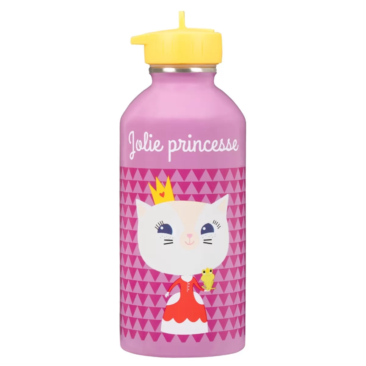 Fashion Draeger Paris Gourde inox enfant - Jolie princesse - chaton