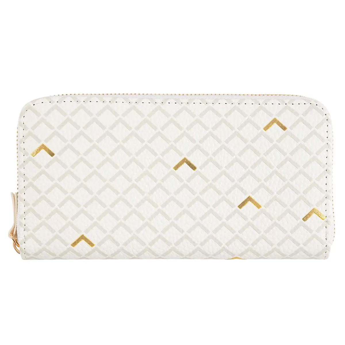 Cheap Draeger Paris Grand portefeuille femme - blanc et doré