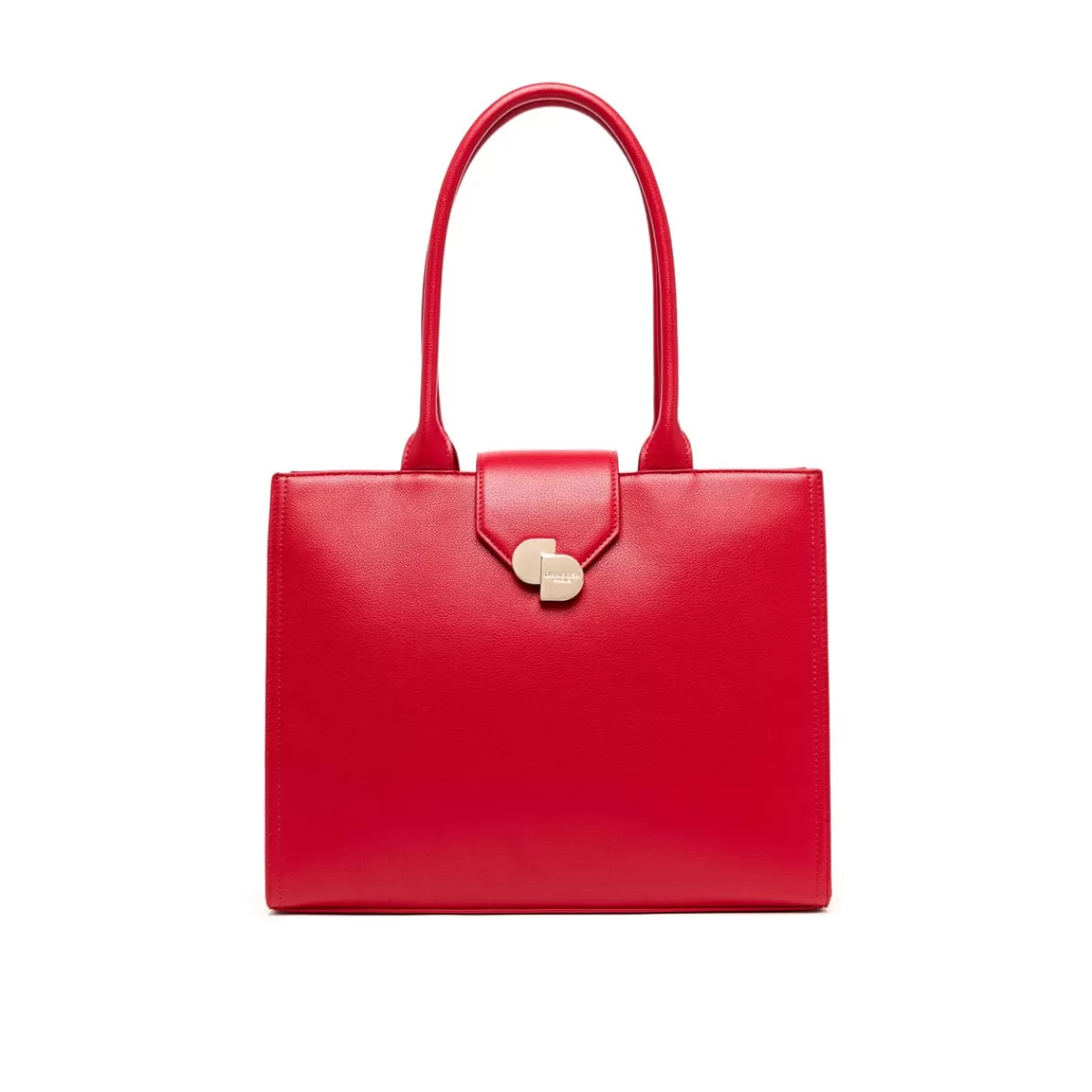 Clearance Draeger Paris Grand Sac Cabas Camille - Rouge