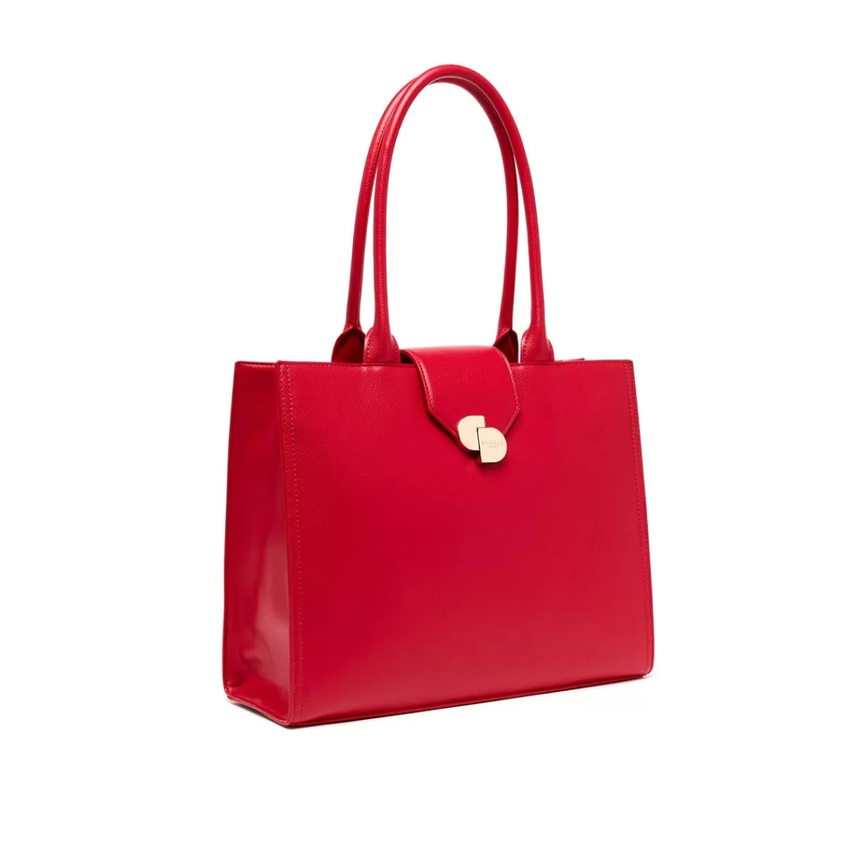 Clearance Draeger Paris Grand Sac Cabas Camille - Rouge