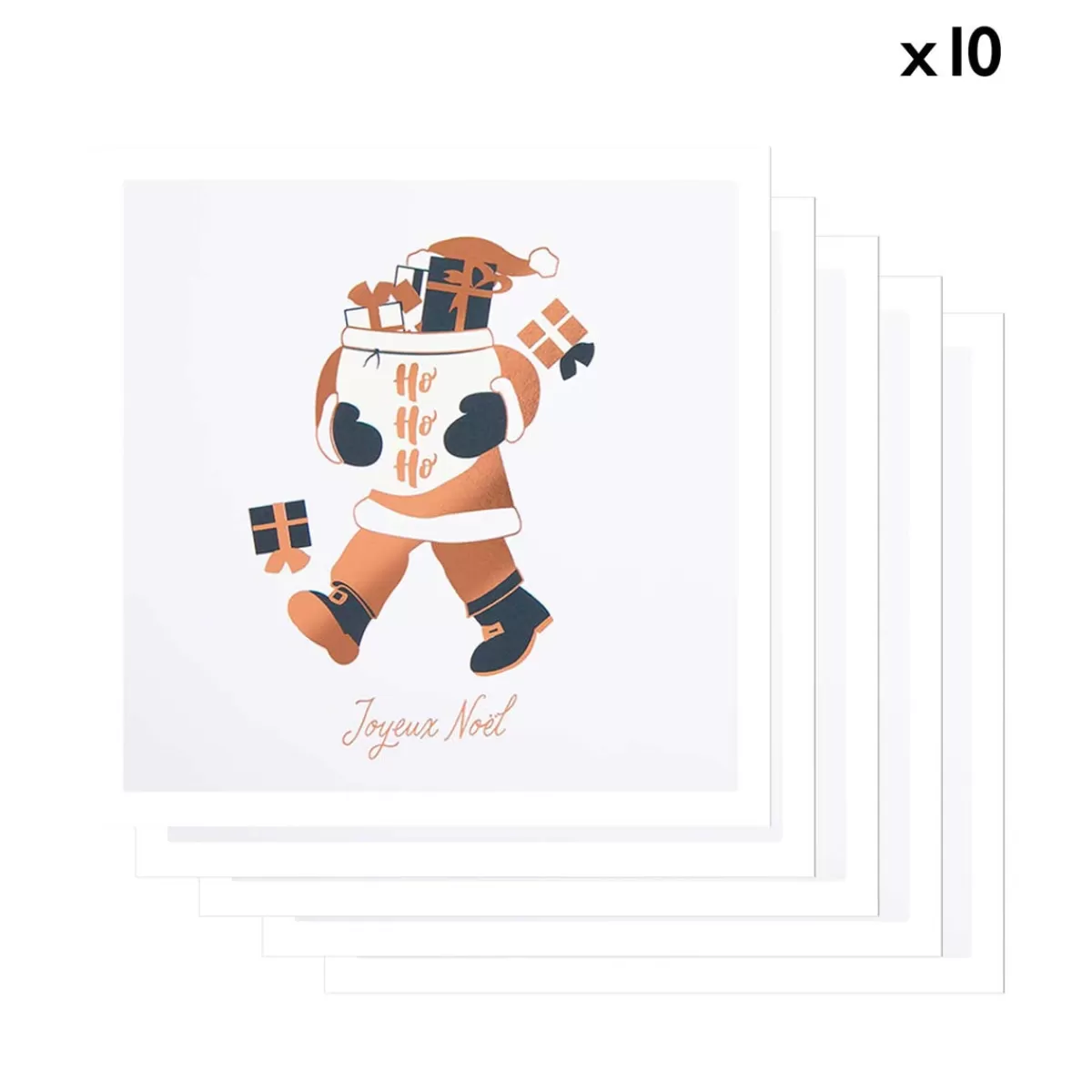 Cheap Draeger Paris Lot de 10 Cartes de vœux Etincelle Père Noël