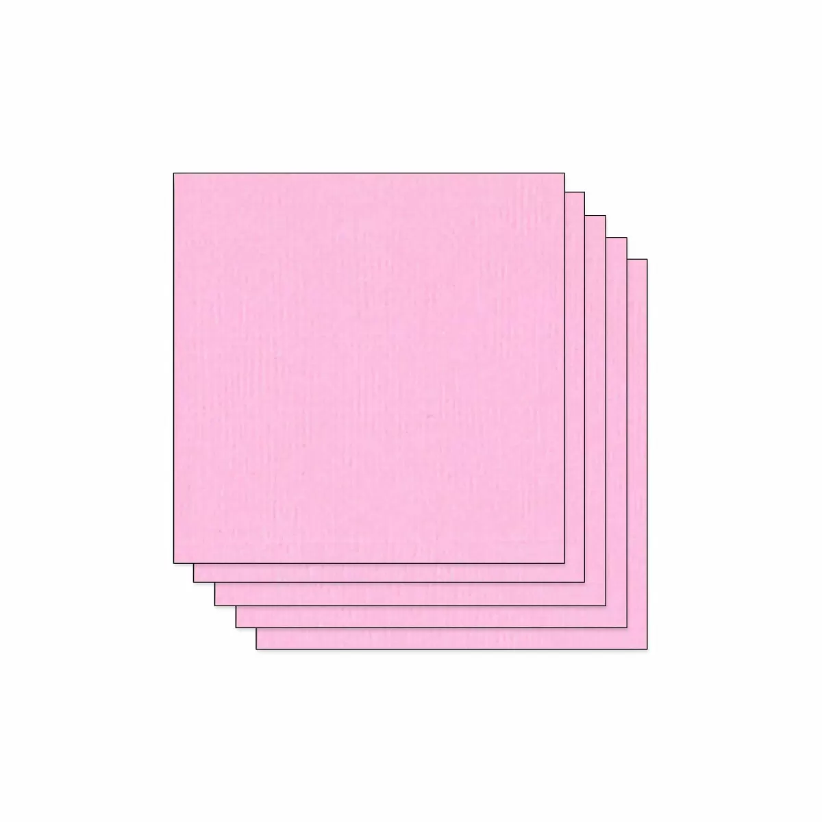 Best Sale Draeger Paris Lot de 5 Feuilles de Papier Scrapbooking Moucheté - Rose pâle