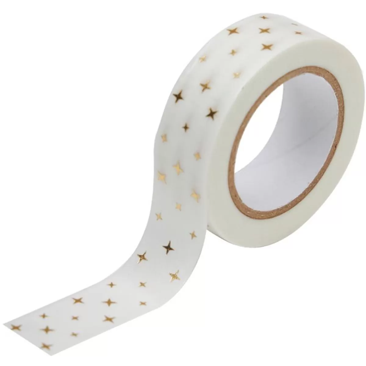 Hot Draeger Paris Masking tape 10 m - Etoiles or - Spécial Réveillon