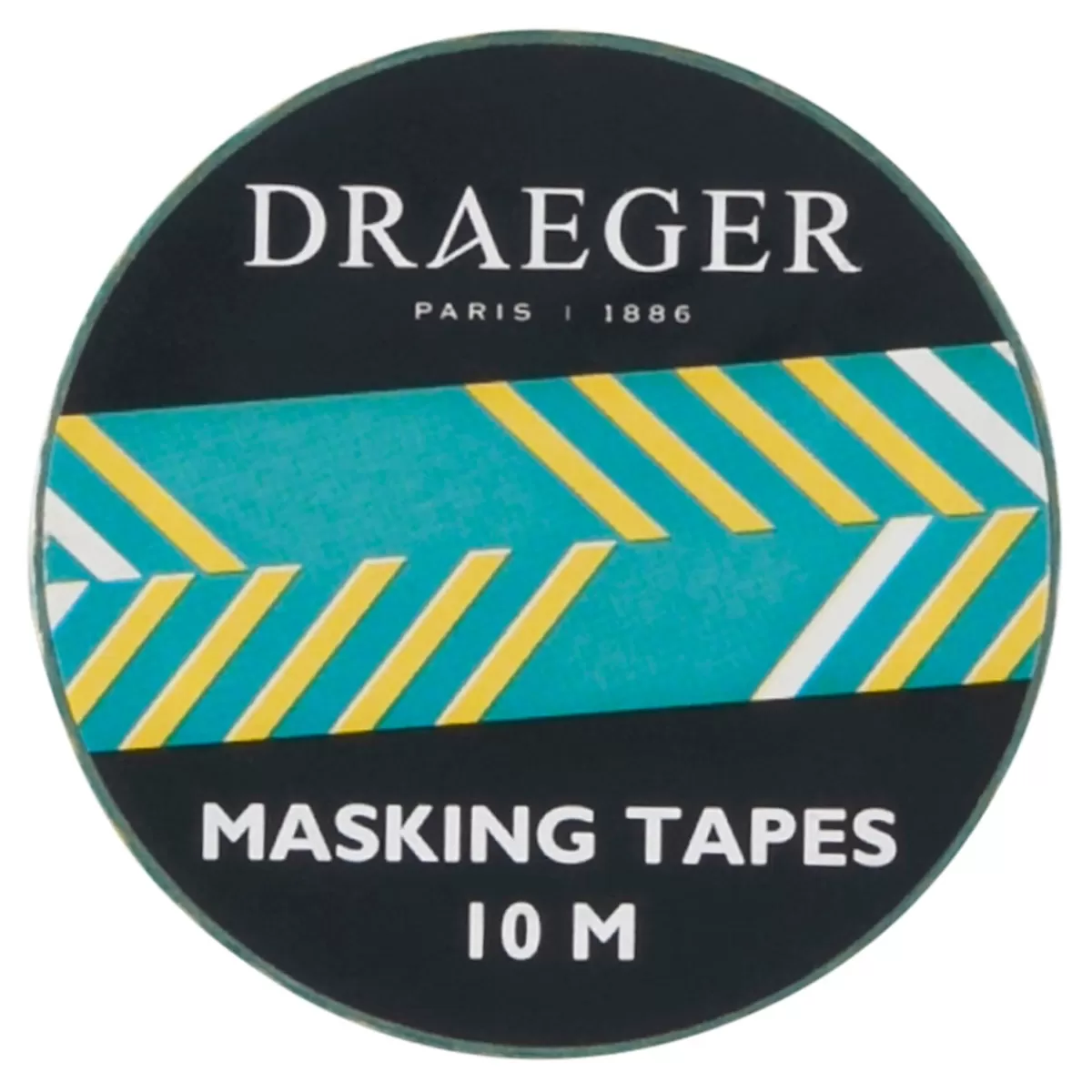 Fashion Draeger Paris Masking tape 10 m - Traits - vert