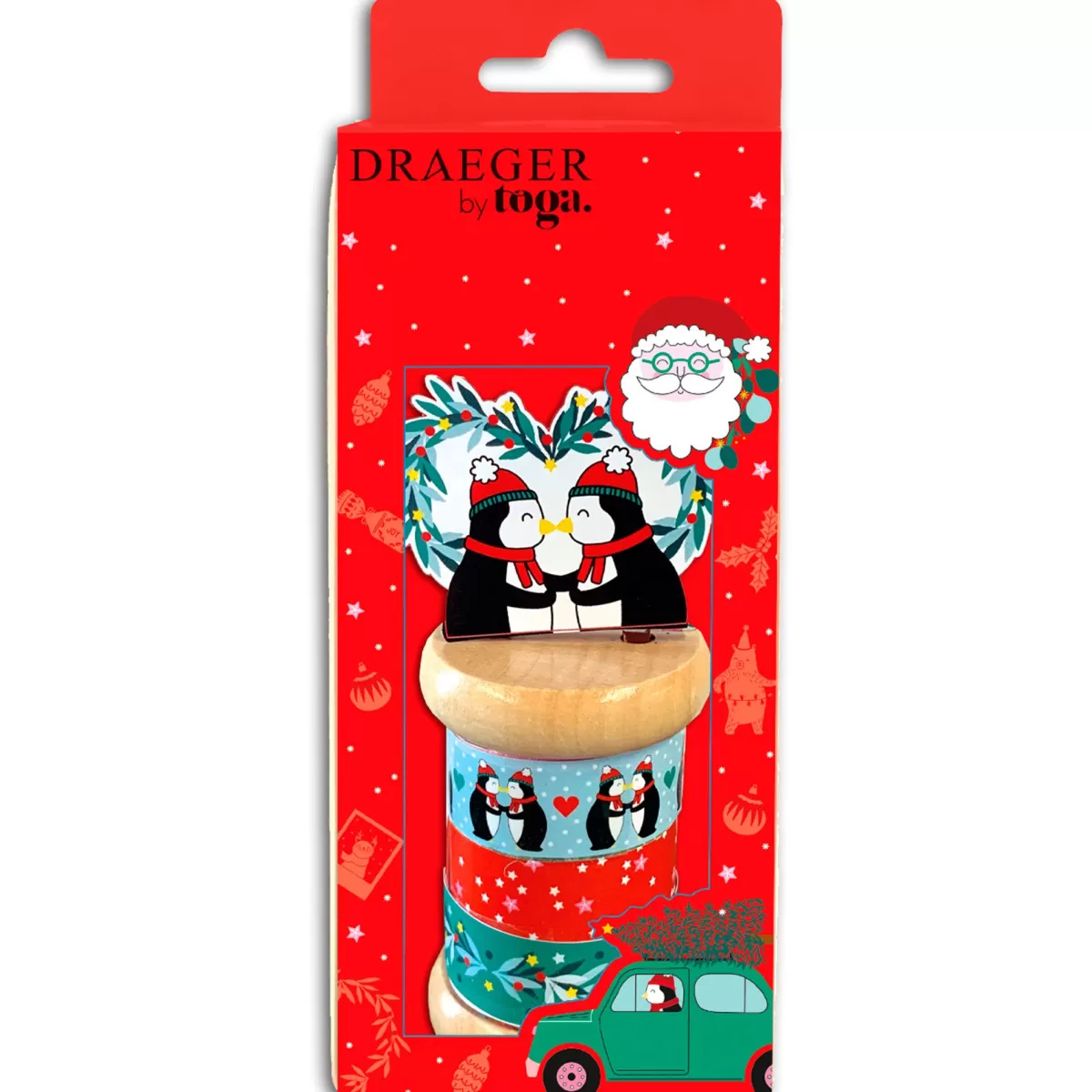 Best Draeger Paris Mini masking tapes Noël 3x15 m