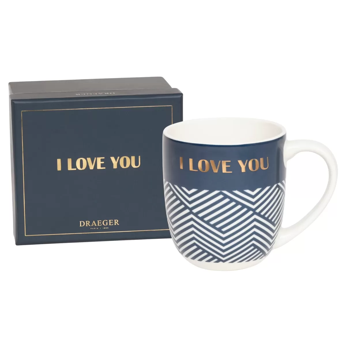 Fashion Draeger Paris Mug cadeau - I love you