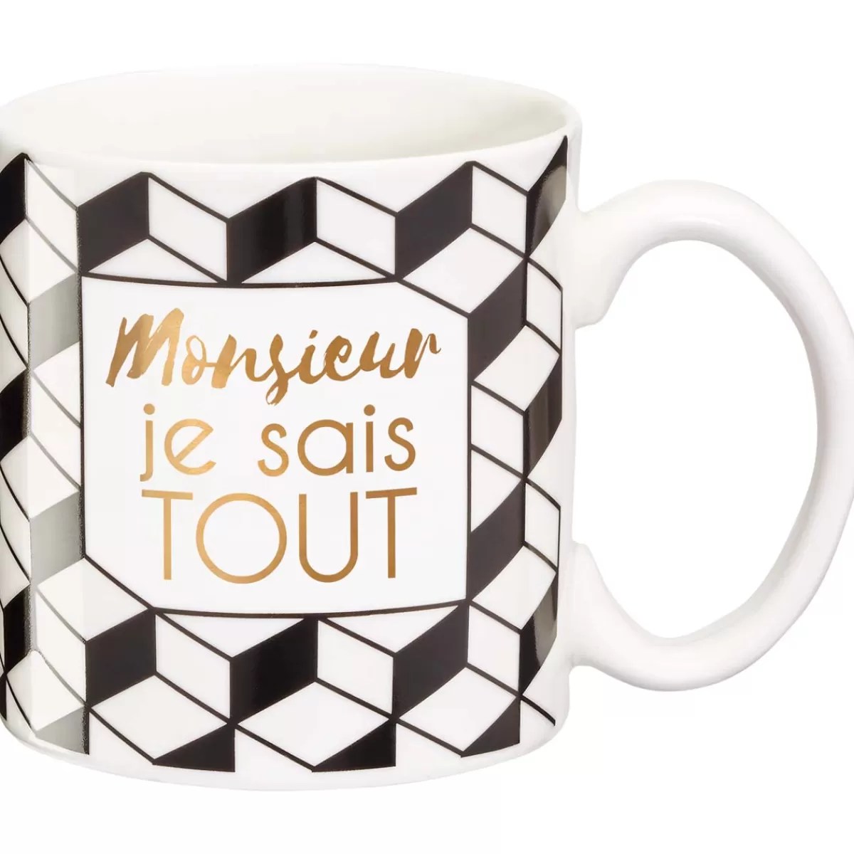 Best Draeger Paris Mug cadeau Monsieur Je Sais Tout