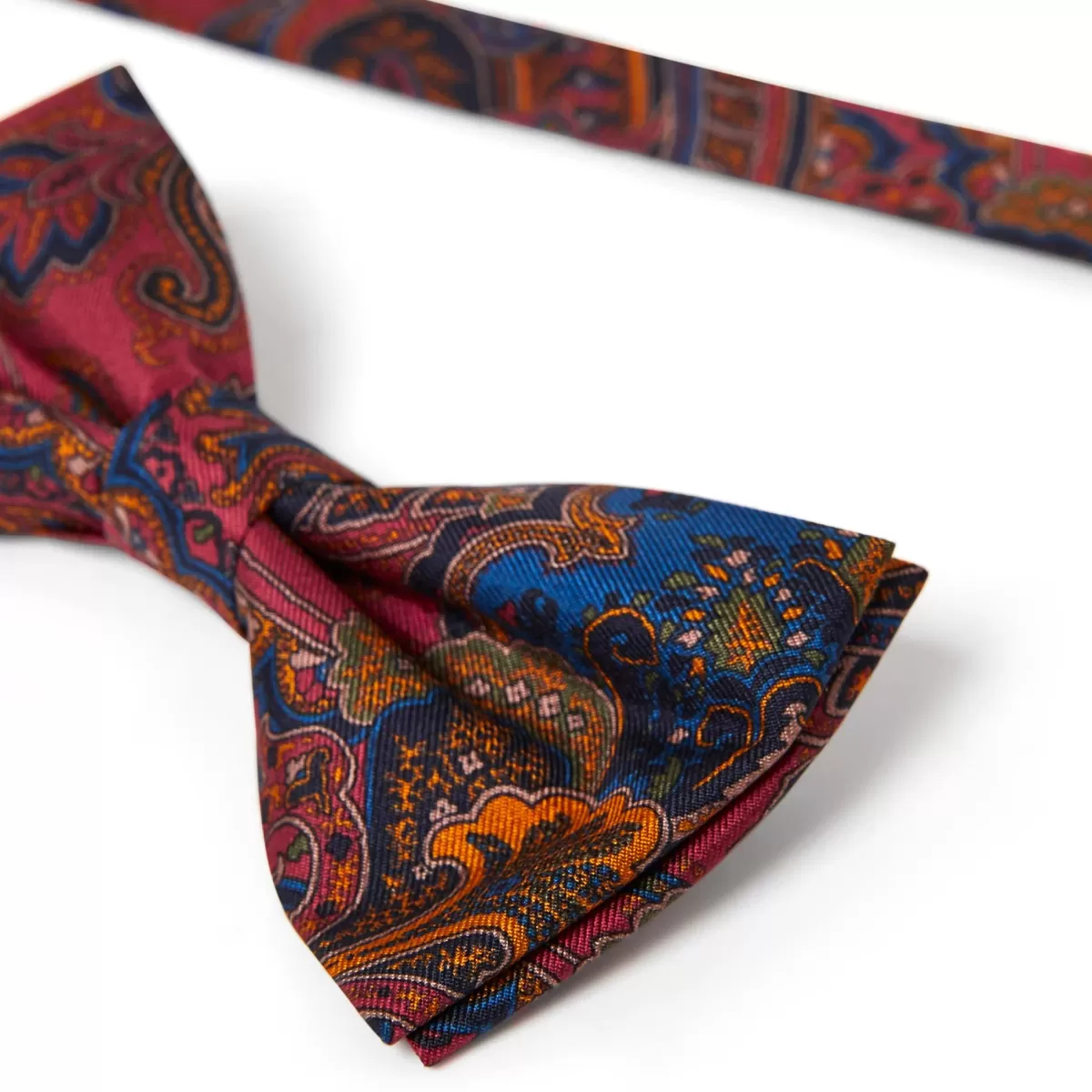 Best Sale Draeger Paris Noeud papillon Paisley bordeaux