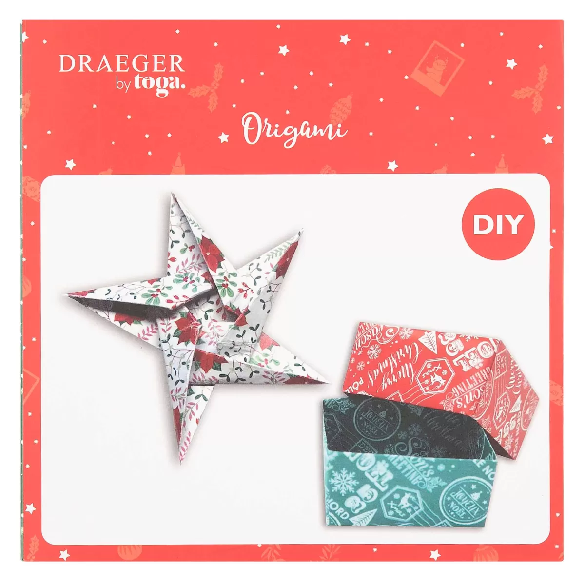 Discount Draeger Paris 100 papiers Origami - Féérie de Noël