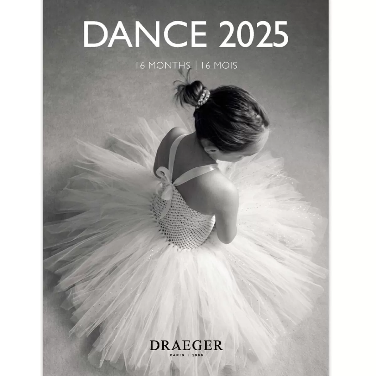 Shop Draeger Paris Petit Calendrier Mensuel 2025 14x18 cm - Danse