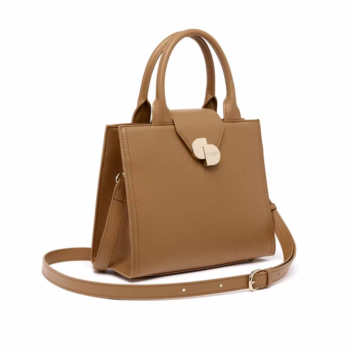 Shop Draeger Paris Petit Sac Cabas Camille - Camel