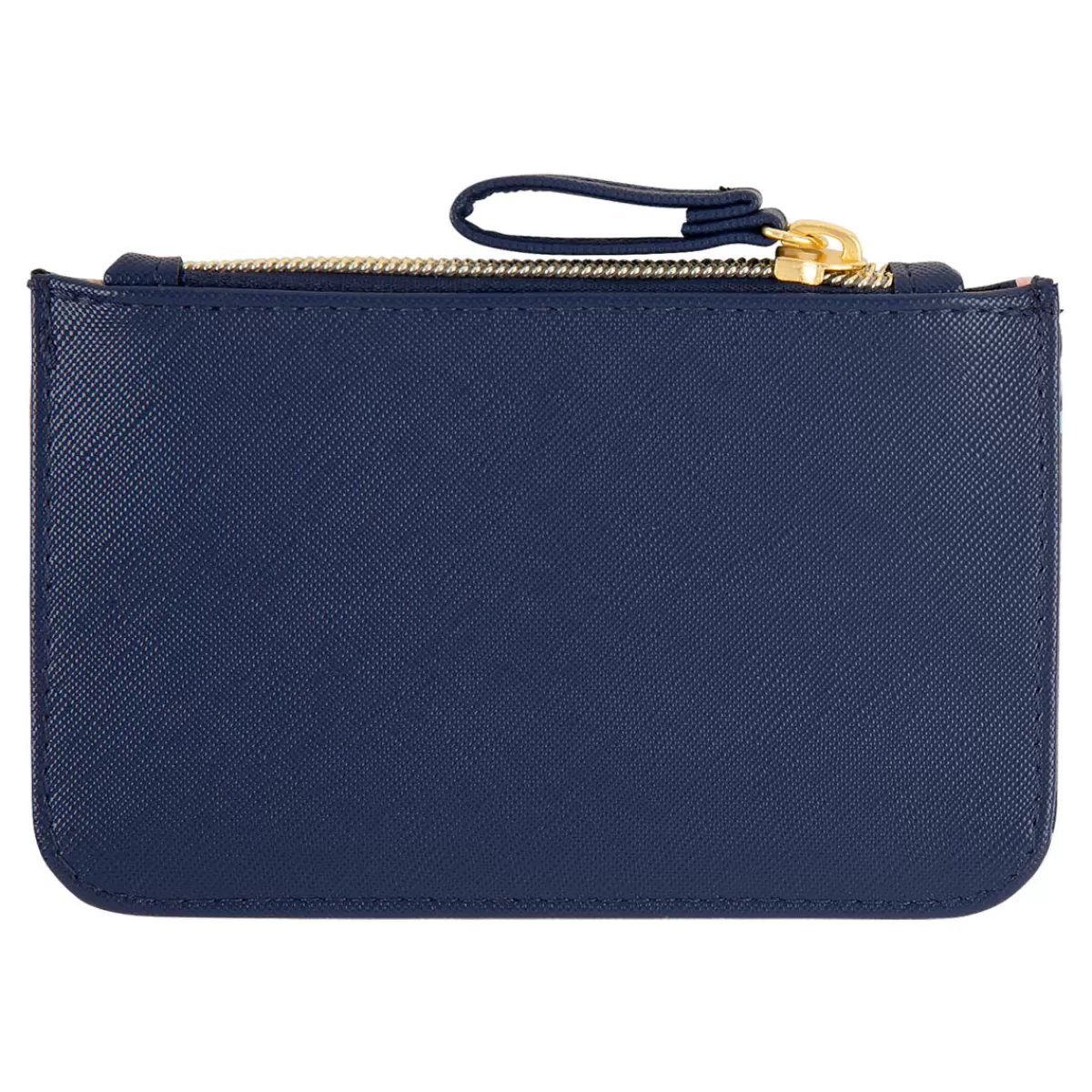 Shop Draeger Paris Petite pochette Feuilles bleues