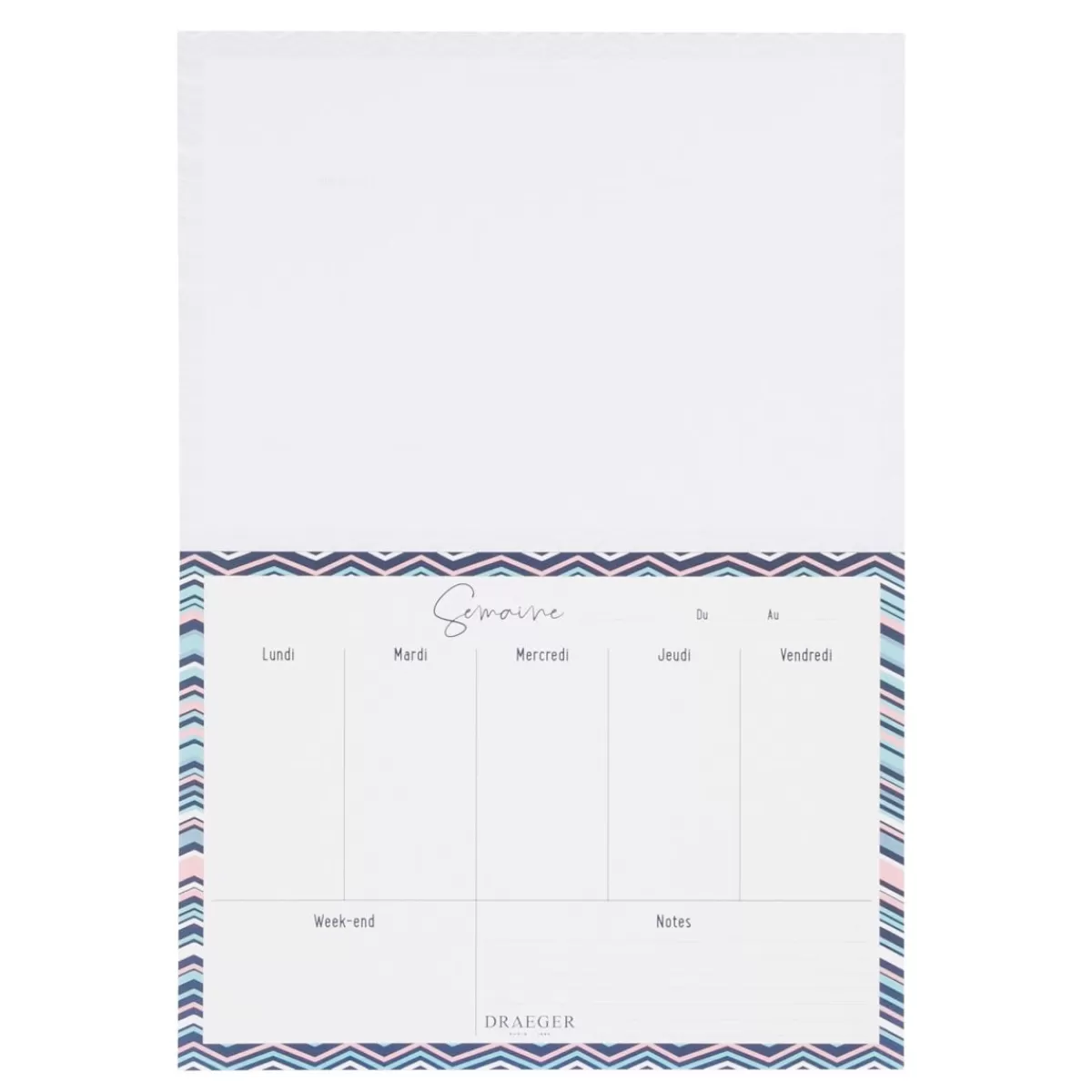 Best Sale Draeger Paris Planner semainier - 52 feuilles détachables