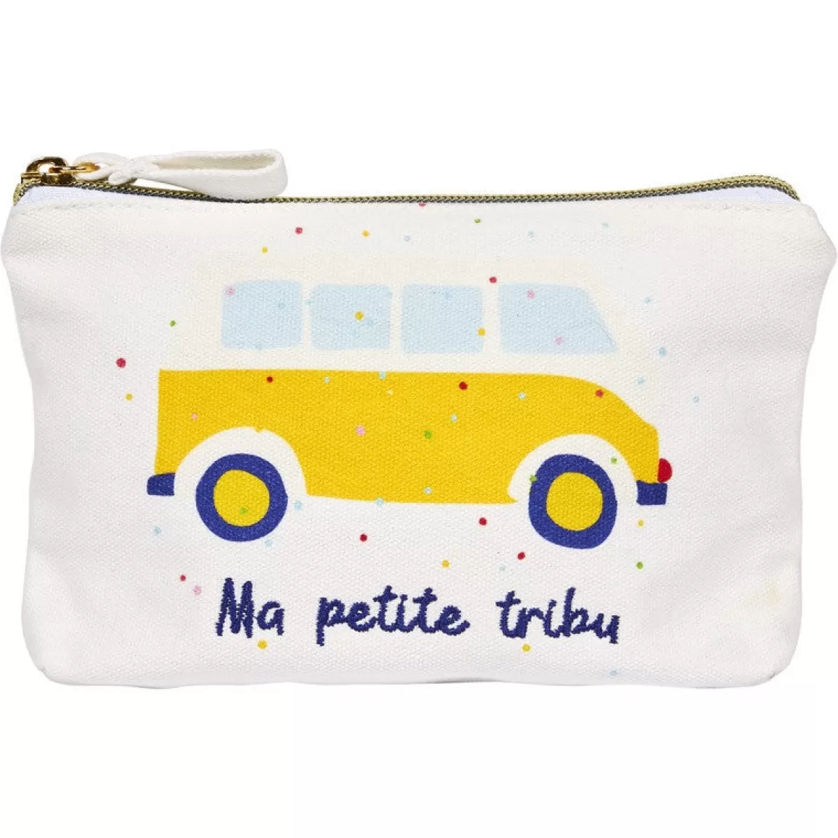 Fashion Draeger Paris Pochette coton Ma petite tribu