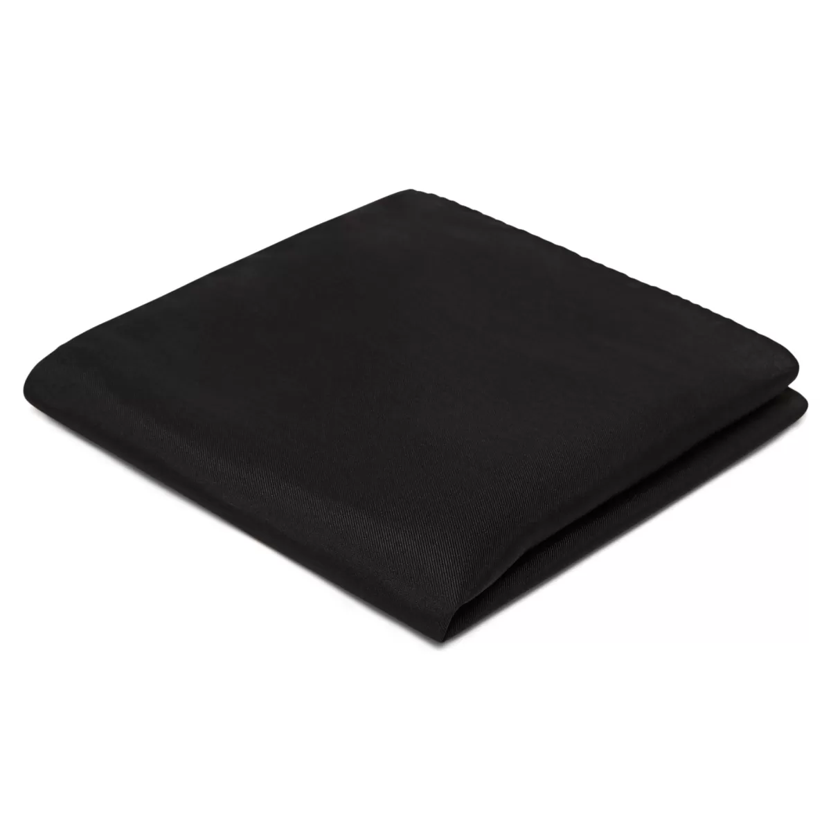 Outlet Draeger Paris Pochette de costume en soie - noir