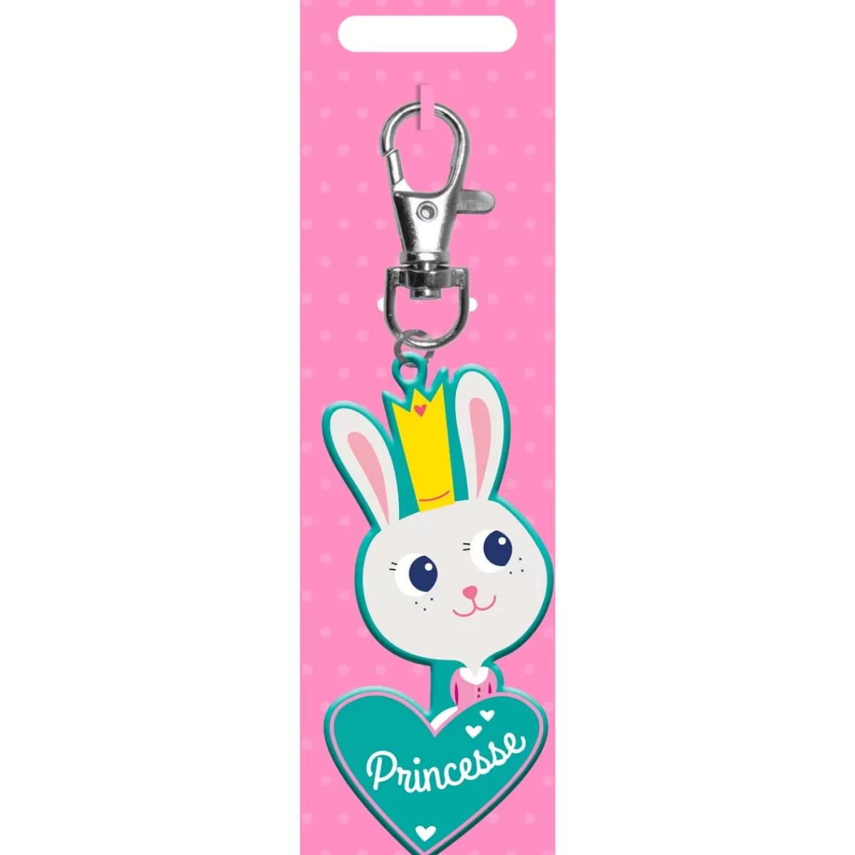 Hot Draeger Paris Porte-clés enfant - Princesse - lapin