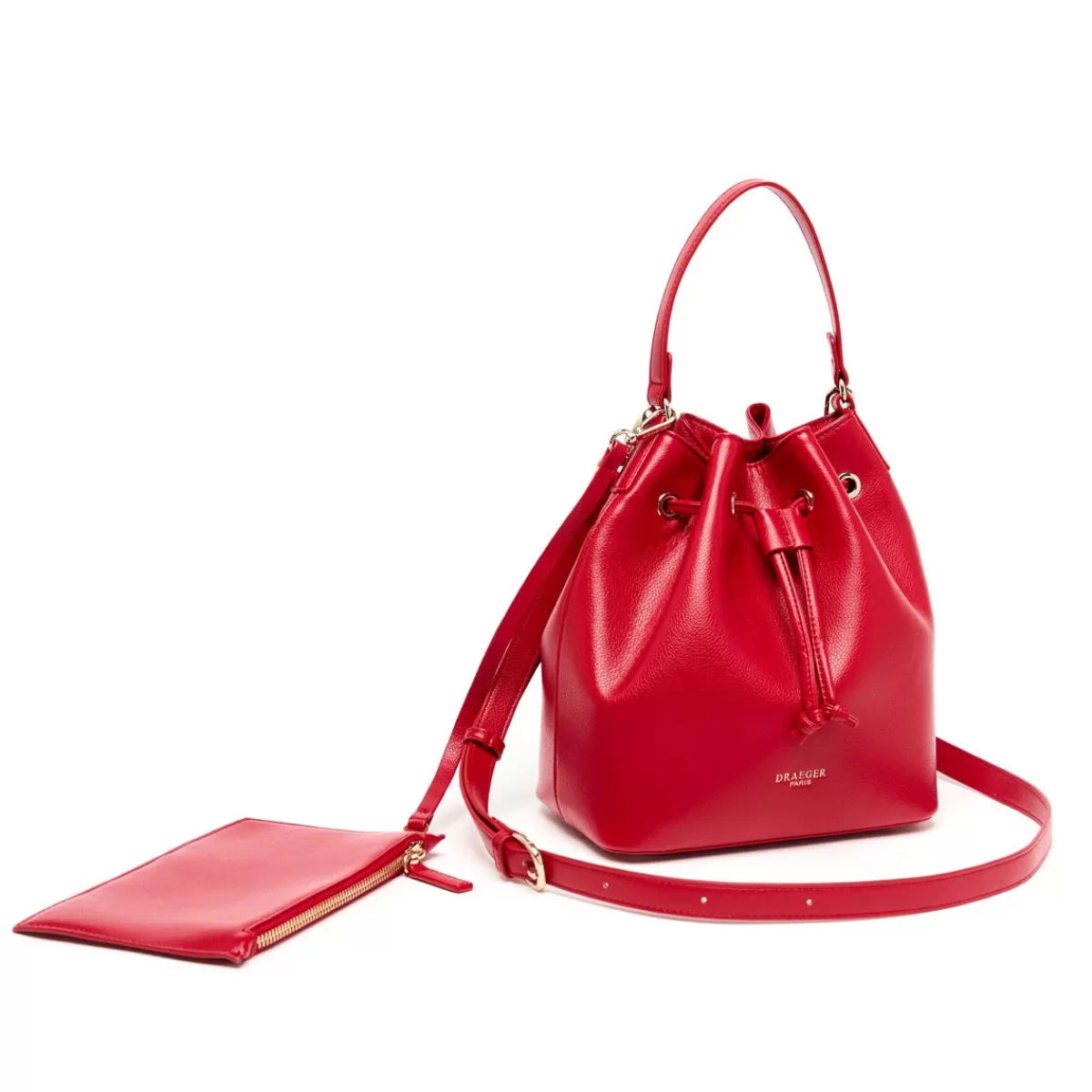 Cheap Draeger Paris Sac Bourse Anna - Rouge