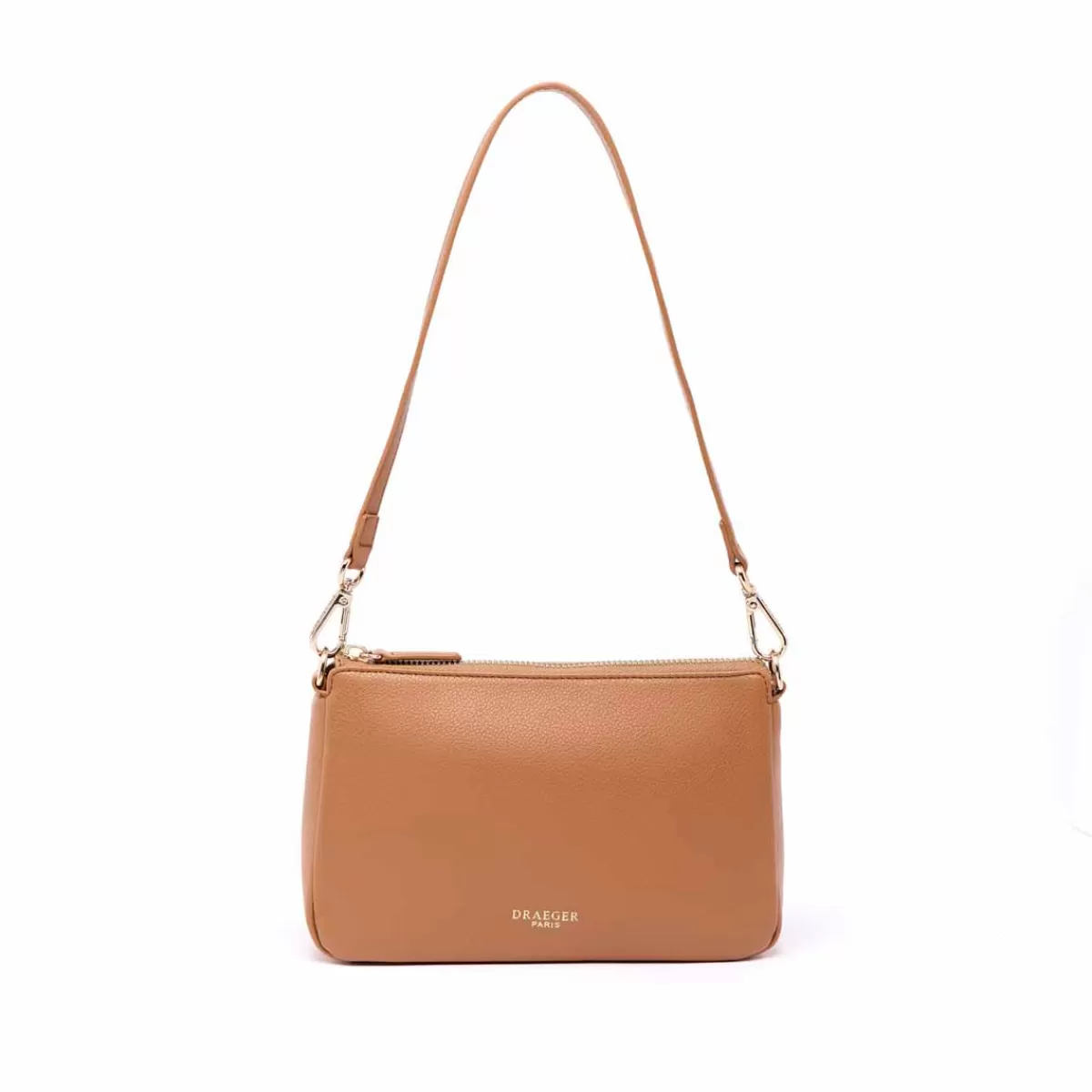 Fashion Draeger Paris Sac Pochette Anna - Camel