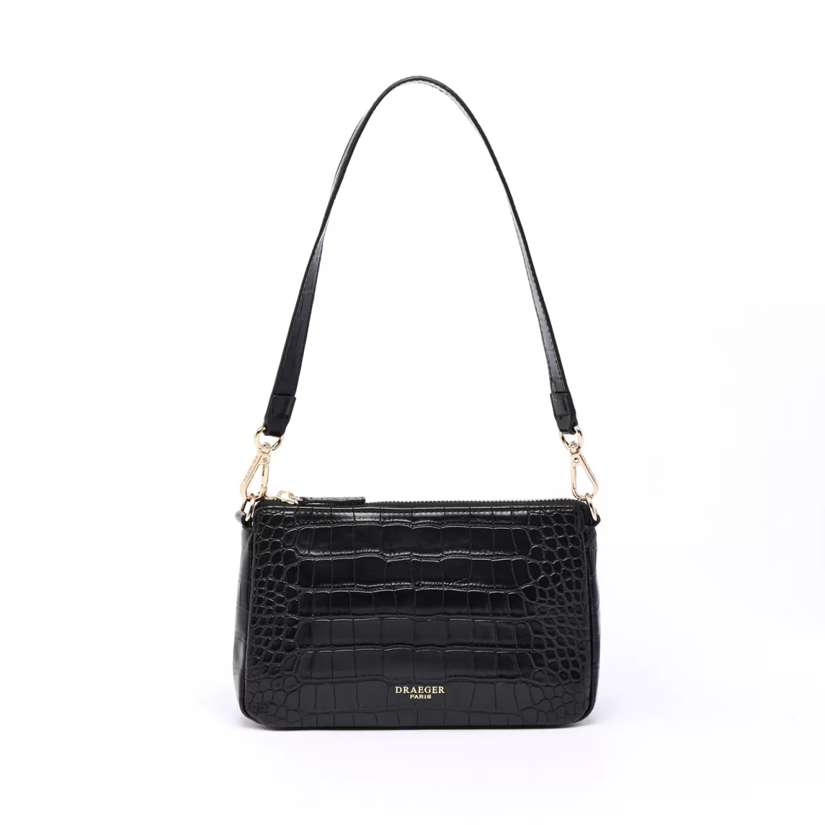 Shop Draeger Paris Sac Pochette Anna Croco