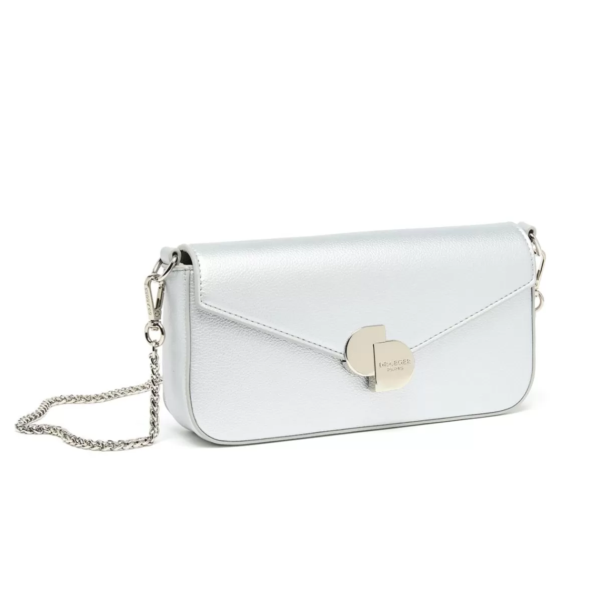 Best Sale Draeger Paris Sac Pochette Camille - Argenté