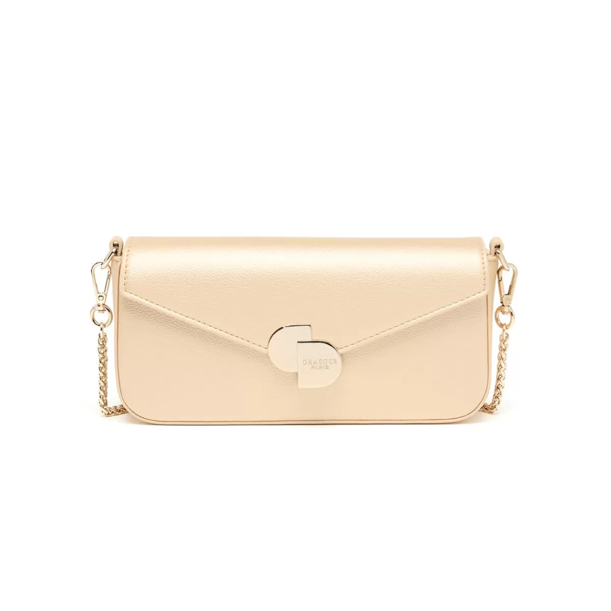 Shop Draeger Paris Sac Pochette Camille - Doré