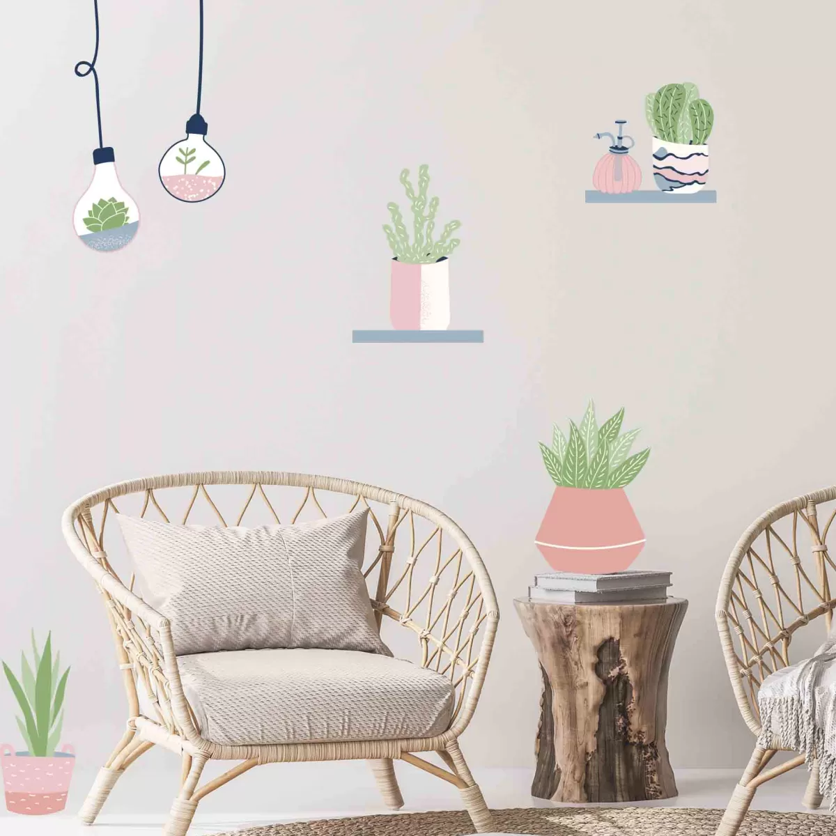 Cheap Draeger Paris Sticker mural Plantes vertes