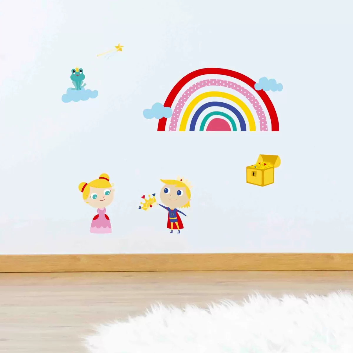 Discount Draeger Paris Sticker mural Princesse et prince