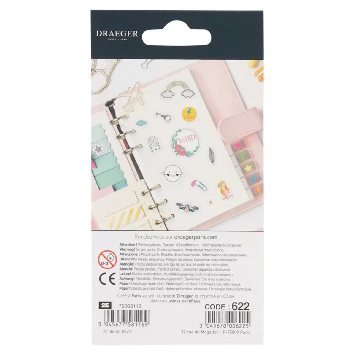 Best Sale Draeger Paris Stickers autocollants - Animaux - 300 pièces