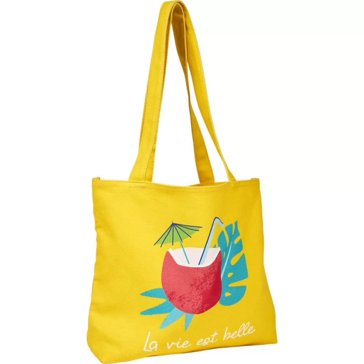 Flash Sale Draeger Paris Tote bag coton La vie est belle